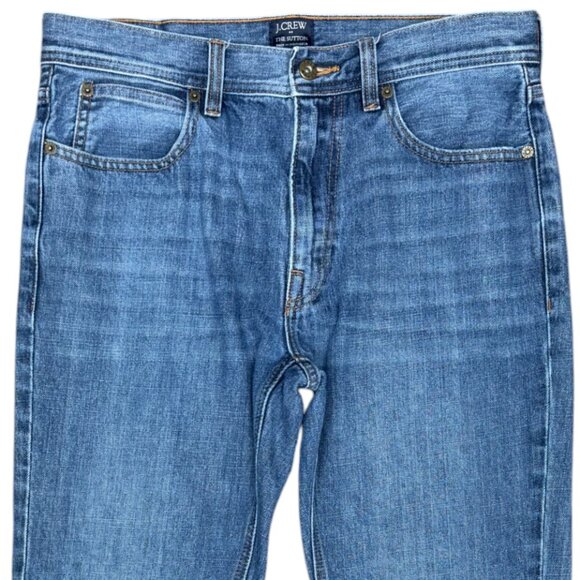 Men' J. CREW The Sutton‎ Sexy Fit Straight Leg Mid-Wash Jeans- Size 30x30 - Picture 3 of 10